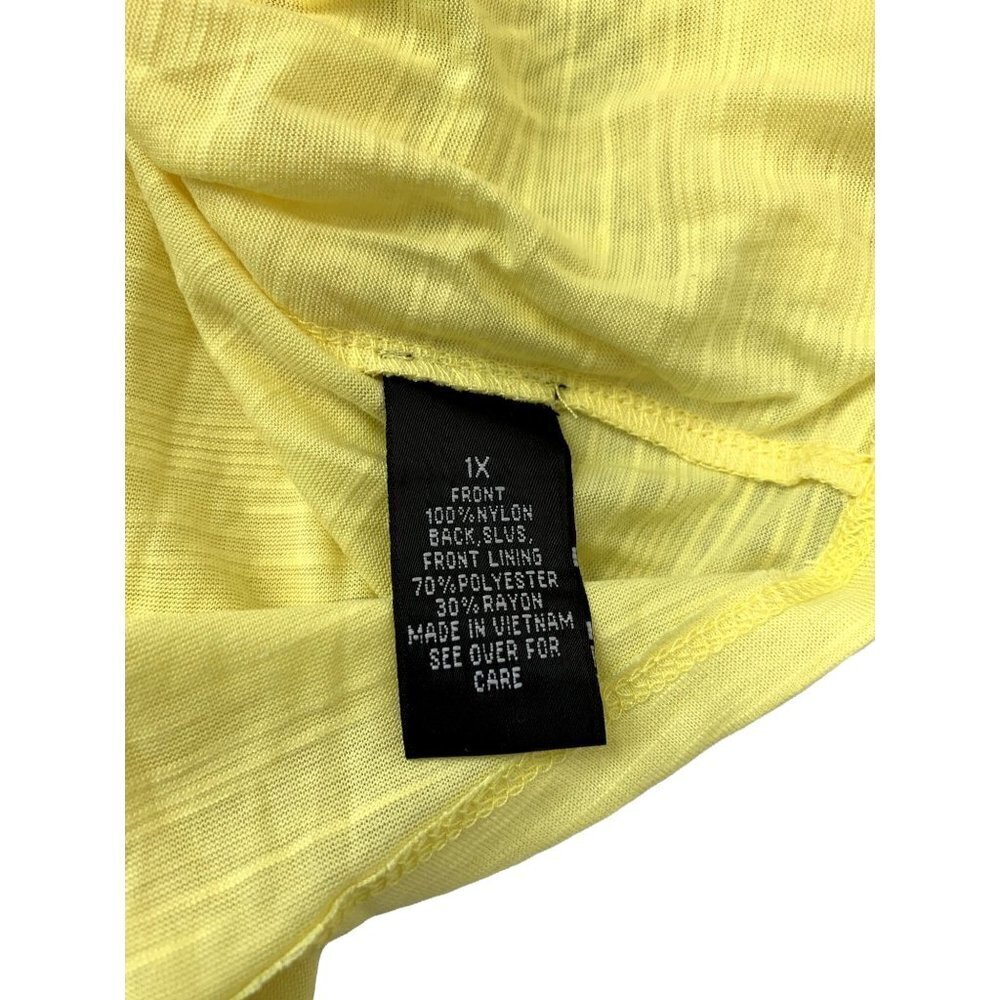 I.N. Studio Women's Yellow Top - Picture 4 of 6